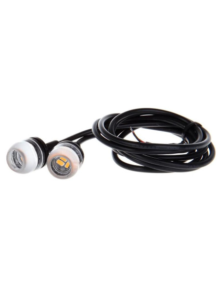 Luz de Niebla LED Amber ECCPP 18mm Impermeable