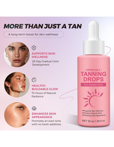 Gotas de bronceado sin sol Daiasns 50ml - Sabor sandía