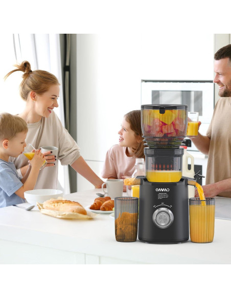 Exprimidor de Prensa Fría OMMO OM281 300W para Frutas y Verduras