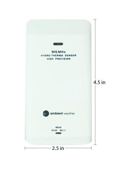 Estación Meteorológica Inalámbrica Ambient Weather WS-8482 con 7 Canales y Monitoreo WiFi