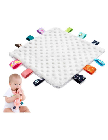Manta de Seguridad para Bebés AnjeeIOT Gris Suave 25.4cm