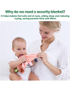 Manta de Seguridad para Bebés AnjeeIOT Gris Suave 25.4cm 2