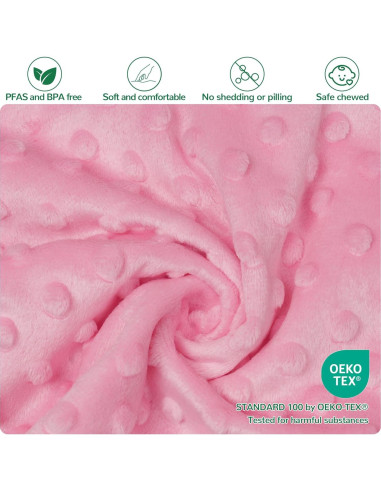 Manta de Seguridad para Bebés AnjeeIOT Gris Suave 25.4cm