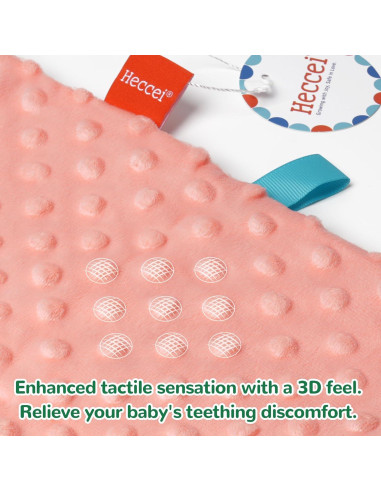 Manta de Seguridad para Bebés AnjeeIOT Gris Suave 25.4cm