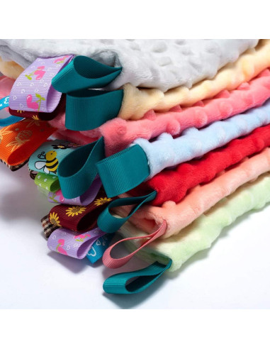 Manta de Seguridad para Bebés AnjeeIOT Gris Suave 25.4cm