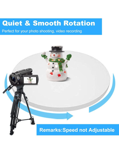 Exhibidor Giratorio Motorizado Yuanj 61 cm para Joyería y Modelos