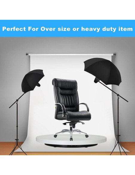 Exhibidor Giratorio Motorizado Yuanj 61 cm para Joyería y Modelos