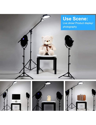 Exhibidor Giratorio Motorizado Yuanj 61 cm para Joyería y Modelos