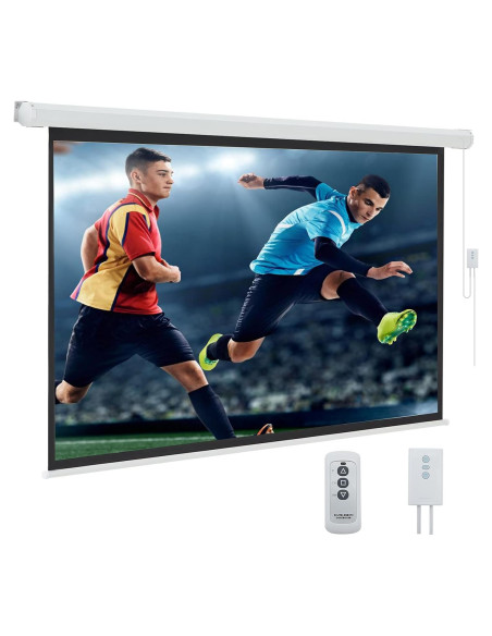 Pantalla de Proyección Motorizada YODOLLA 84" 4K HD 16:9