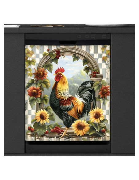 Cubierta Magnética para Lavavajillas o Refrigerador oooJHooo 58.42x66.04 cm