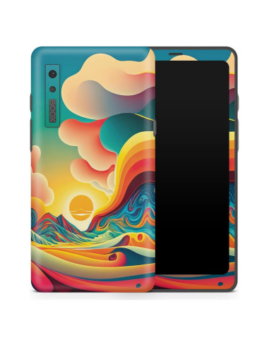 Funda de Tableta MightySkins para BOOX Palma 1 (2023) - Atardecer Surrealista - Vinilo Premium