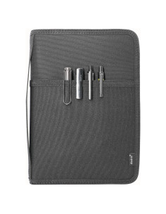 Cubierta de Cuaderno A5 Diodrio con Cremallera YKK Negra