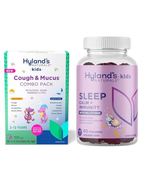 Jarabe para Tos y Moco Hyland's Kids 60 gomitas veganas