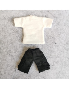 Ropa para figura de acción 1/12 SSbeauty M Camiseta y Pantalones 2