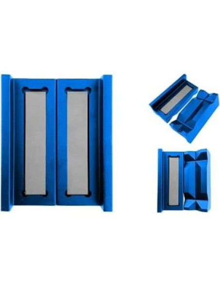 Almohadillas de Mandíbula de Tornillo SPELAB 100mm Azul