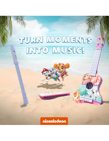 Set Musical Patrulla Canina Lollipop - Armónica, Ukulele y Flauta