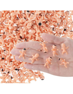 60 Bebés de Plástico ZZYFGH para Juegos y Decoraciones 2