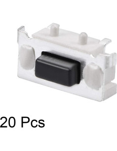 Interruptor Táctil Momentáneo uxcell 3x6x3.5mm 20 Pcs 2