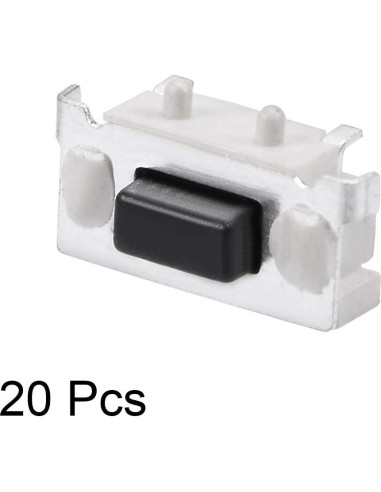 Interruptor Táctil Momentáneo uxcell 3x6x3.5mm 20 Pcs