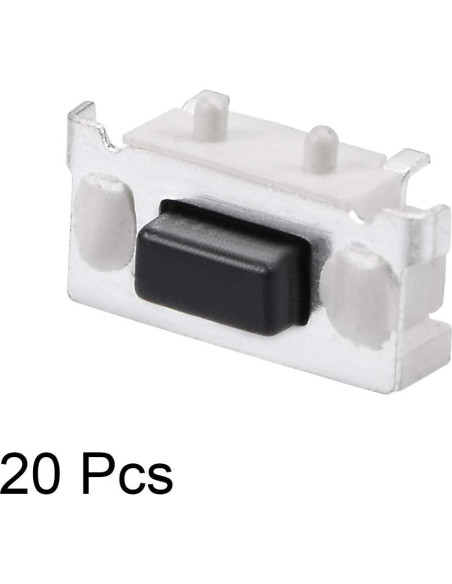 Interruptor Táctil Momentáneo uxcell 3x6x3.5mm 20 Pcs