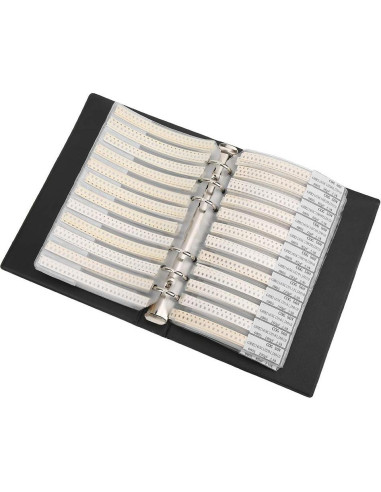 Kit de Capacitores SMD 0805 PODSJD - 92 Tipos en Libro de Muestras