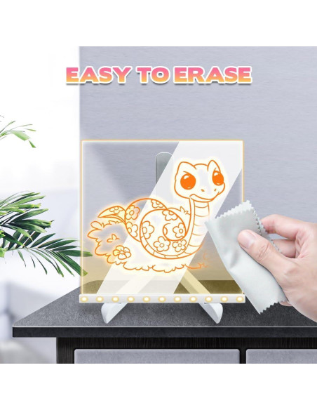 Tablero de Notas LED OneNine 20.1 cm Acrílico Brillante