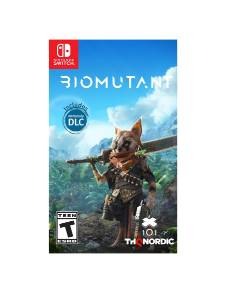 Biomutant Juego RPG Kung-Fu THQ Nordic Nintendo Switch