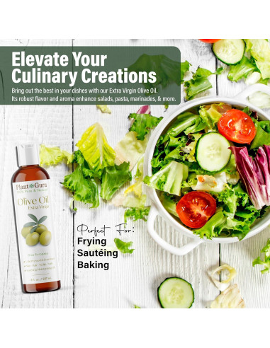 Aceite de Oliva Extra Virgen 236 ml Plant Guru - Puro y Natural