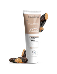 Crema de Manos Nutritiva Solinotes Tonka 30g - Hidratante con Karité