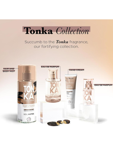 Crema de Manos Nutritiva Solinotes Tonka 30g - Hidratante con Karité