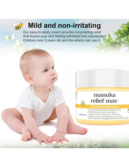 Crema Hidratante de Miel de Manuka Orgánica DRUOUO 59ml