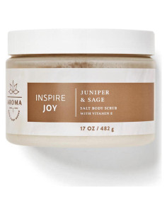 Exfoliante de Sal Aromaterapia Bath and Body Works 480g Junípero Salvia