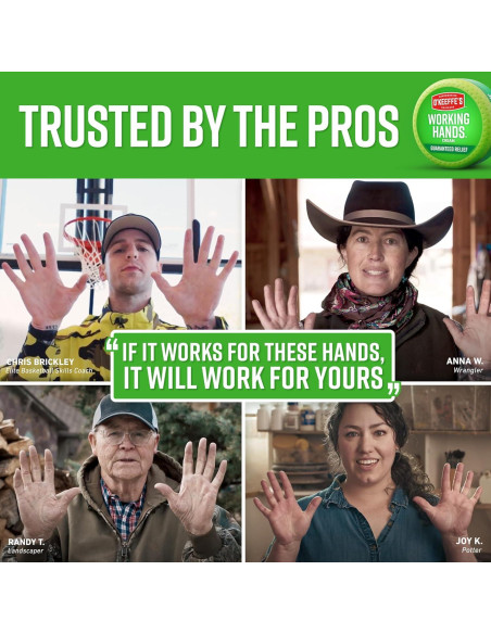 Crema de Manos O'Keeffe's Tratamiento Nocturno 2x3oz - Hipoalergénica