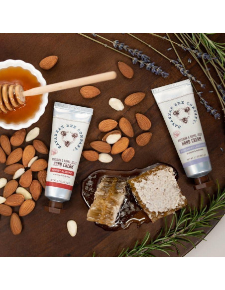 Crema de Manos Luxe Savannah Bee - Almendra y Lavanda 140g