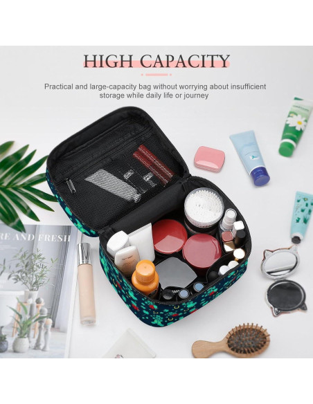 Bolsa de Maquillaje de Viaje Impermeable 24.9x19.1cm Unisex