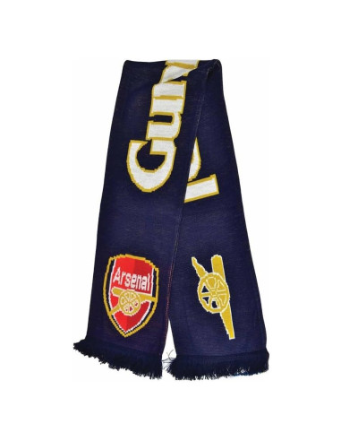 Bufanda Arsenal FC Jacquard Azul Marino Oficial 137x25cm