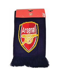Bufanda Arsenal FC Jacquard Azul Marino Oficial 137x25cm 2