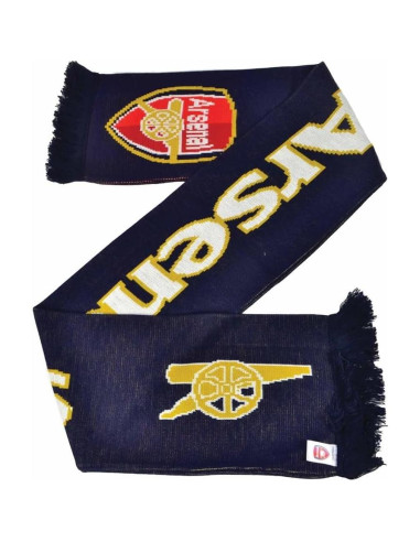 Bufanda Arsenal FC Jacquard Azul Marino Oficial 137x25cm