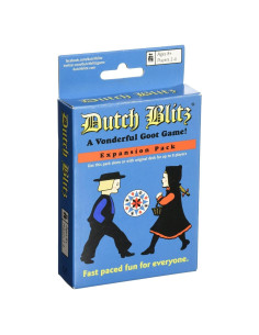 Dutch Blitz Paquete de Expansión Azul - Juego de Cartas para 8 Jugadores