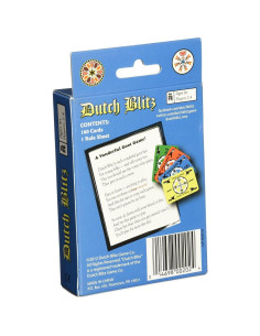 Dutch Blitz Paquete de Expansión Azul - Juego de Cartas para 8 Jugadores 2
