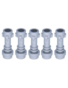 Empuñadura de Sable de Luz Recta Plateada LEGO - Minifigura