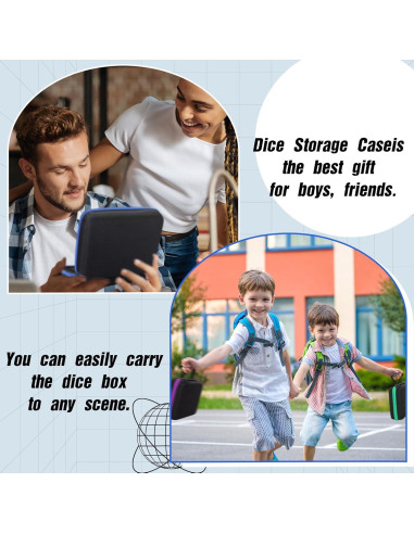 Funda de Almacenamiento de Dados Aoriher 4 Pack Gran Capacidad