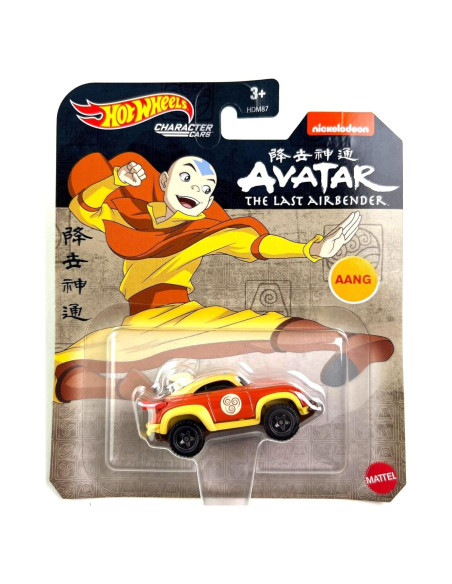 Coche Hot Wheels Avatar Aang Escala 1:64 Mattel 16.5cm