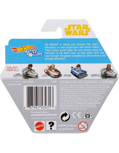 Vehículo Battle Rollers Star Wars Hot Wheels - Minotauro