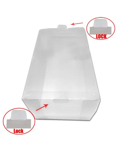 10 Fundas Protectores Plástico Transparente RUITROLIKER 3.75"