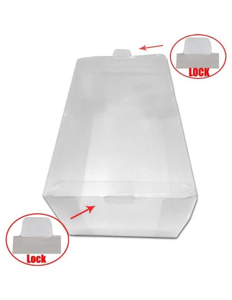 10 Fundas Protectores Plástico Transparente RUITROLIKER 3.75"