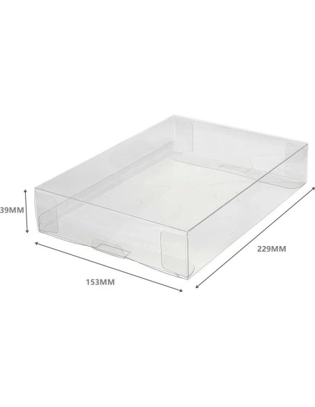 10 Fundas Protectores Plástico Transparente RUITROLIKER 3.75"