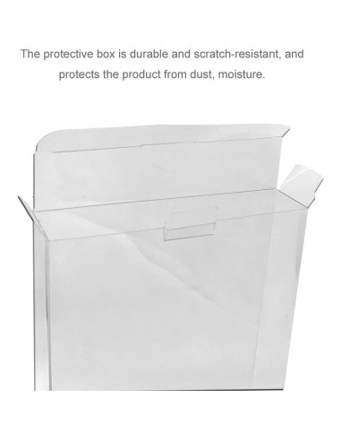 10 Fundas Protectores Plástico Transparente RUITROLIKER 3.75"