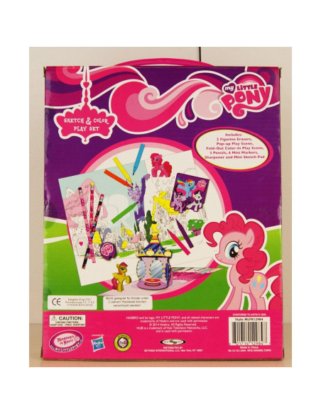 Set de Dibujo y Color Mi Pequeño Pony con Borradores