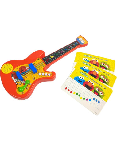 Guitarra Electrónica Plaza Sésamo - Aprendizaje Musical Niños